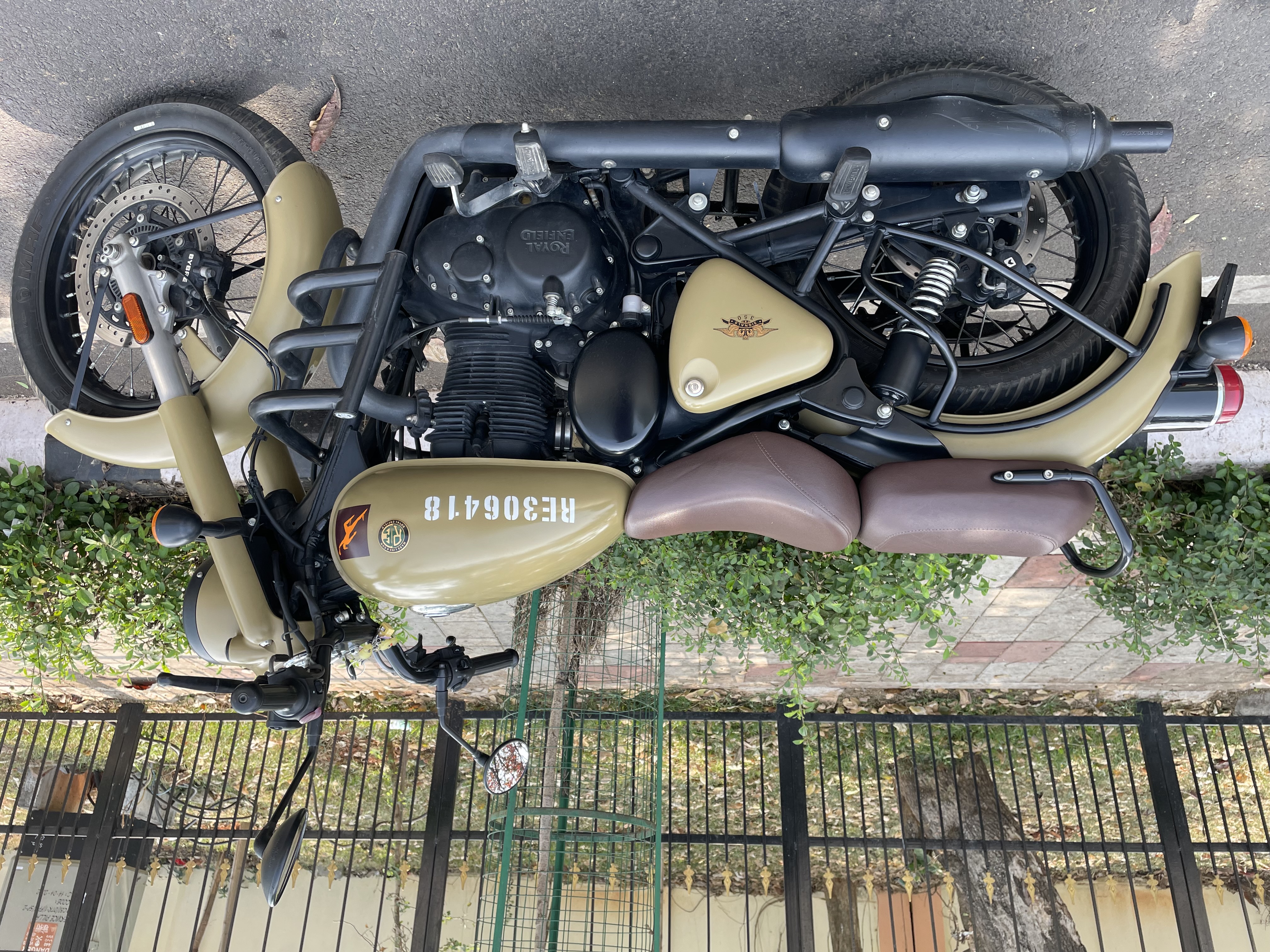 Royal Enfield classic 350 signals